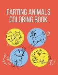 Farting Animals Coloring Book: A Funny Farting Animals Coloring Book for Kids (of all ages)