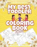 My best toddler Coloring book kids 4-8: Big activity coloring book for toddler and kids 4-8 years old