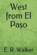 West from El Paso