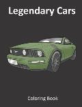 Legendary Cars: Old timer cars Coloring Book
