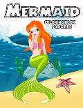 Mermaid Coloring Book For Girls 6-12: 40 Cute, Unique Coloring Pages