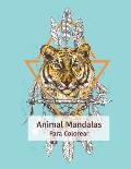 Animal Mandalas Para Colorear: Colorear con mandalas de relajaci?n 50 adultos
