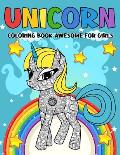 Unicorn Coloring Book Awesome For Girls