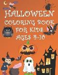 Halloween Coloring Book for Kids Ages 4-10: Featuring 60 Beautifully Illustrated Fun Halloween Designs to Entertain Children.