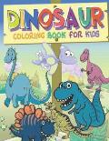 Dinosaur Coloring Book For Kids: Dino Park Coloring 50 pages Size 8.5 11 Ages 4-8