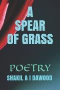 A Spear of Grass: Written in Troubled Times