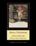 Merry Christmas: John Bauer Cross Stitch Pattern