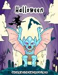 Halloween Coloring Book for Kids Ages 4-8 years: Fun for All ages
