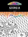 Georgia: AN ADULT COLORING BOOK: An Awesome Coloring Book For Adults