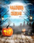 Halloween coloriage: Livre de coloriage pour adultes anti-stress et relaxant, dessins des zombies et des creatures uniques et motifs ? colo