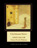 Christmas Snow: John Bauer Cross Stitch Pattern