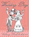 Wedding Day Coloring Book for kids 4-8
