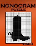 Nonogram Puzzle Hard: Hanjie Puzzle Books for Adults, Picross Book, Japanese Crossword, Gift for Brain Teaser Lovers