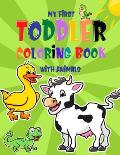 Toddler Coloring Book With Animals: Colorful Critters