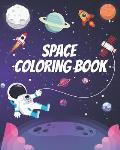 Space Coloring Book: An Inspirational Colouring Book For Everyone ( Kids And Adultes )