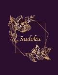 Sudoku: Easy Large Print Sudoku Puzzle Gift for Wife, Daughter, Mom, Grandma, Sister, Mother, Girlfriend, Aunt, or Friend