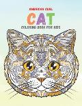 American Curl Cat Coloring Book For Kids: A Fun Coloring Book for Kids and Cat Lovers