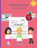 Handwriting Workbook: A Fun Book to Practice Writing for Kids Ages 3+