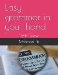 Easy grammar in your hand: Verbs Tense