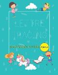 LETTRE TRACING preschooler for kids: Practice Letters for kids, child, and toddlers. Tracing Alphabet Books For Kids Ages 3-5. and coloring activity b