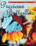 Precious Butterflies Life Escapes Grayscale Adult Coloring Books: 48 grayscale coloring pages of butterflies, flowers, floral arrangements, wild flowe