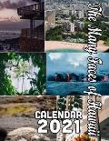 The Many Faces of Hawaii Calendar 2021: 18-Month Calendar October 2020 through March 2022
