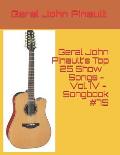 Geral John Pinault's Top 25 Show Songs - Vol. IV - Songbook #75