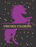 Unicorn Coloring: Journal, Drawing, Creative Writing Pages and Coloring Book- For Older Kids, Tweens or Teens (US Edition) - Unicorn Gif