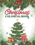 Christmas Coloring Book: 80 Christmas Coloring Pages for Adults - Christmas Coloring Books For Adults Relaxation