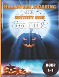 Halloween Activity Book for Kids Ages 4-8: Room on the Broom With Halloween Learning Different Activies Creativity by Kids, Boy, Girl.