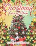 Christmas Coloring Book For Adults Relaxation: Beautiful Holiday Designs