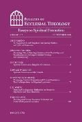 Bulletin of Ecclesial Theology, Volume 7.2: Spiritual Formation