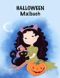 Halloween Malbuch: Halloween Malbuch mit Fantasy Kreaturen f?r Jungen und M?dchen im Alter von 4-8, mit: Goblins Teufel Frankensteins