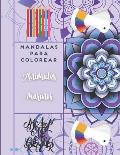 Mandalas para colorear - Animales marinos: Magn?ficos Mandalas para los apasionados - Libro para colorear Adultos y ni?os Antiestr?s y relajante (tibu