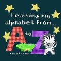 Learning my alphabet from A to Z