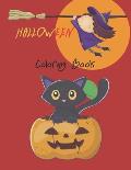 Halloween Coloring Book: Cute Spooky Scary Things Coloring Pages for Children, Ages 2-4, 4-8, With: Magic Monsters Candy