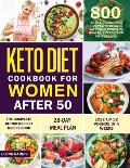 Keto Diet Cookbook for Women After 50: The Complete Ketogenic Diet Recipe Book 800 Easy & Delectable Recipes to Reactivate Your Genes of Health, Energ