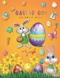 Easter Egg Coloring Book: Inspirational Easter coloring book for for toddlers and preschool kids.