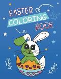 easter Coloring book: for kids age 4-8 -12: 8.5/11 Coloring Activity for Happy Easter bunny & Eggs Book include 50 Design for her: for him: