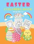 Easter Coloring Book For Kids Ages 4-12: Happy Easter Activity Coloring Pages For Kids of All Ages Great Easter Basket Stuffers For Kids