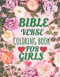 bible verse coloring book for girls: bible verse coloring book for teenagers coloring book for girls of bible verse for motivating and relaxation; cut