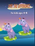 Spot the difference for kids ages 4-6: Picture Puzzles for Kids - Search - find the differences - What's Different