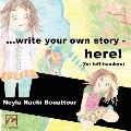 ...write your own story - HERE!: (for left-handers)