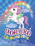 Unicorn Coloring Book for Kids: Cute Magical Fantasy Rainbow Unicorn