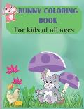 Bunny Coloring book for kids of all ages: 8.5x11, easter themed kids coloring book for kids to enjoy coloring in easter holiday.
