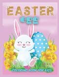 Easter Egg Coloring Book For Kids Ages 4-8: A Fun to Color Book Of Eggs