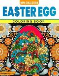 Easter Egg Coloring Book: Pysanky Easter Egg Coloring Book for Adults, Beautiful Spring-Themed Coloring Pages, Unique Ethnic and Zentangle Desig