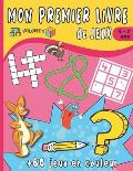 Mon premier Livre de jeux: Pour enfant de 4 ? 7 ans - Plus de 80 jeux en couleur - Volume 2 - Jeux des diff?rences - Points ? relier - Mots fl?ch
