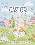 Easter Activity Book for Kids Ages 4-8: Happy Easter Day Coloring Book with Dot to Dot, Mazes and Sudoku!