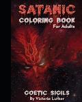 Satanic Color Book For Adults Goetic Sigils
